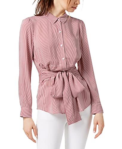 Faux-Wrap Blouse